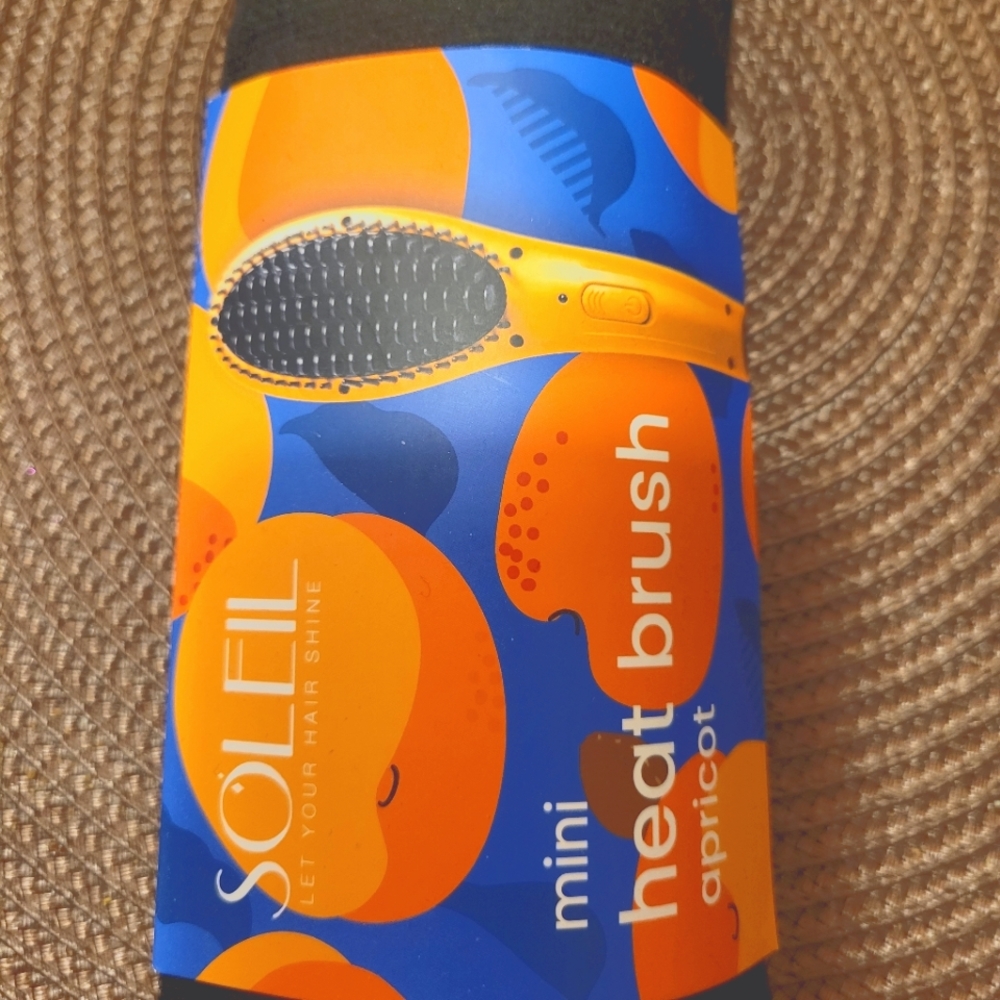 Soleil Mini Heat Brush - Apricot